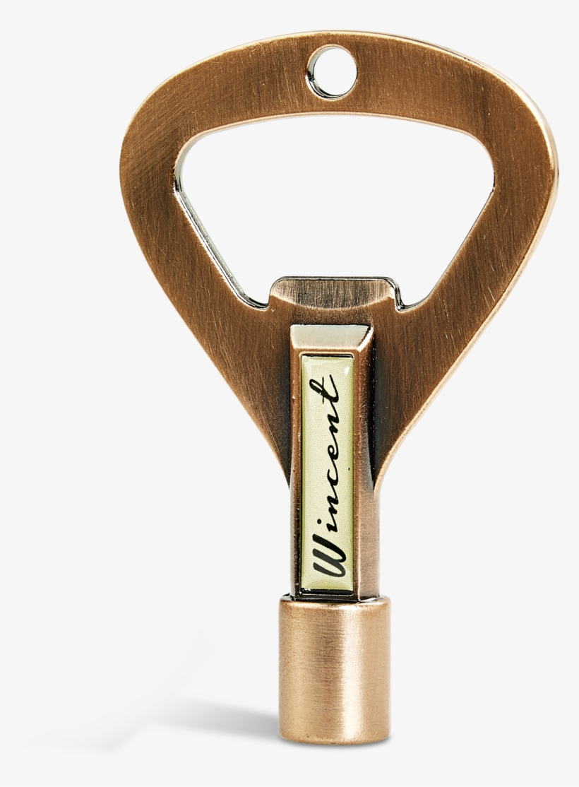 Wincent Rockkey Drum Tuning Key & Bottle Opener Cymbal - C-clamp, transparent png #8635814