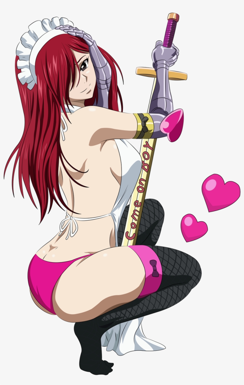 But Gotta Go With Erza On This One - Erza Fairy Tail Sexy, transparent png #8636345