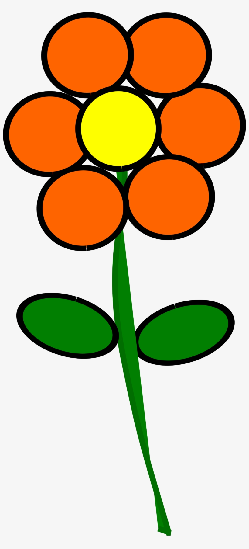 This Free Icons Png Design Of Flower 3 Orange, transparent png #8637170