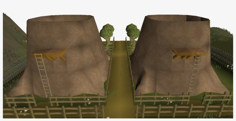 The Woodcutting Guild - Osrs Redwood, transparent png #8637284