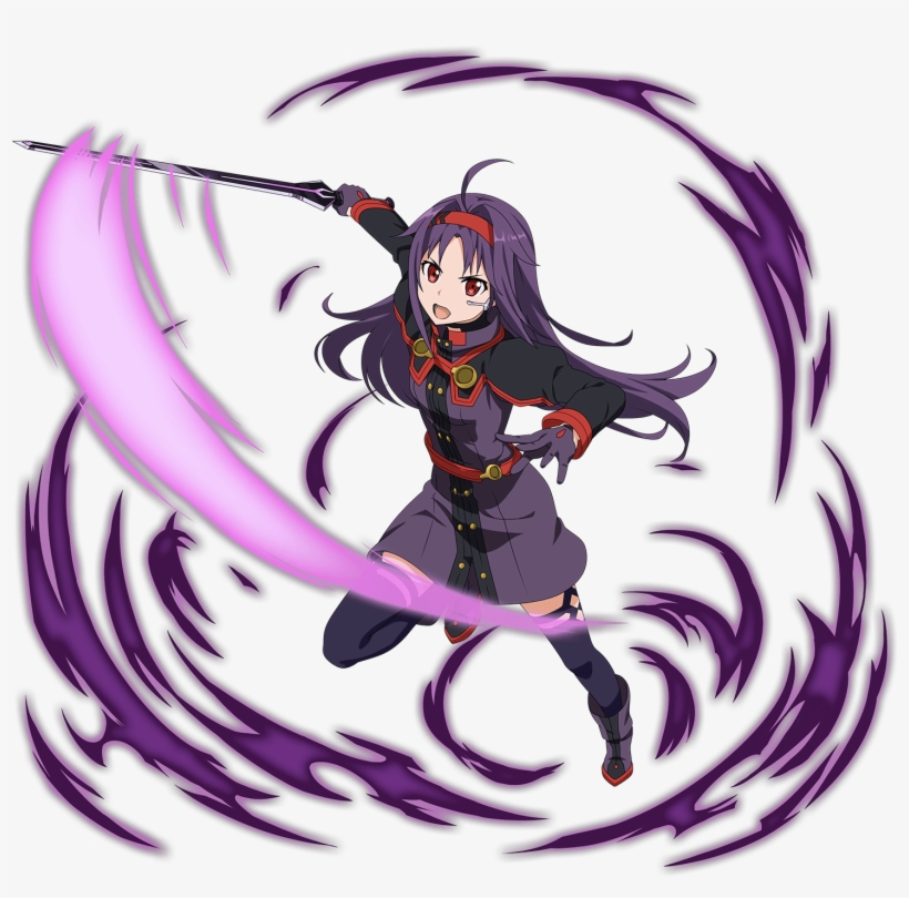 Original) Loading Yuuki (sword Art Online) - Sword Art Online Ordinal Scale Yuuki, transparent png #8637479