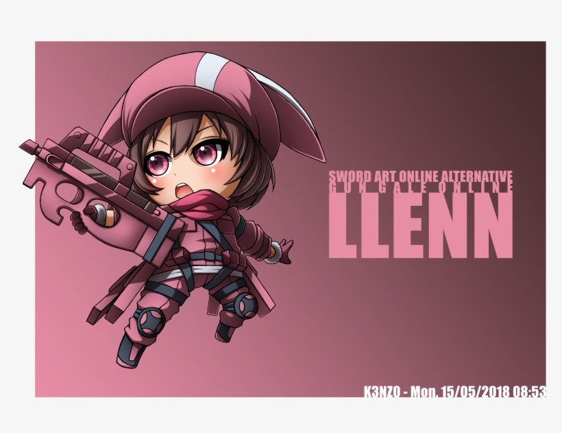 Sword Art Online Ggo, transparent png #8637643