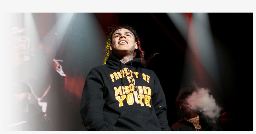 Tekashi 6ix9ine Makes A Surprise Appearance At - 6ix9ine 2018, transparent png #8638022