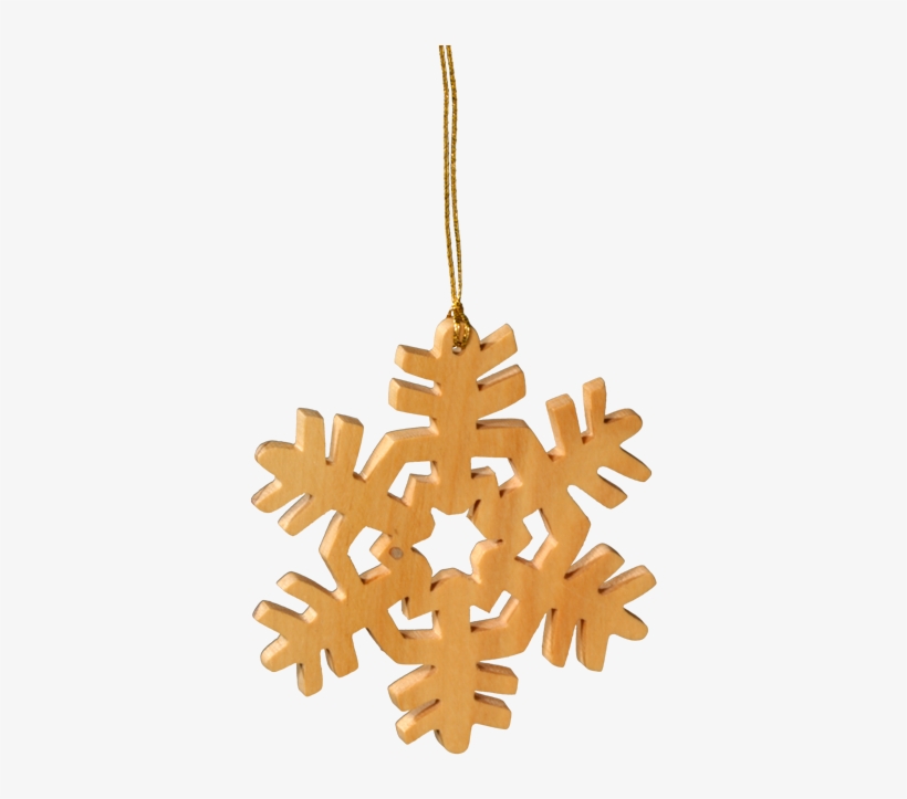 Snowflake, Olive Wood - Wood Snowflake Png, transparent png #8638395