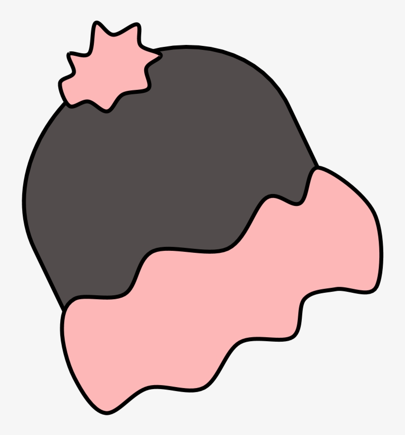 Hat, Winter, Brown, Pink, Style 1, Png, transparent png #8638679