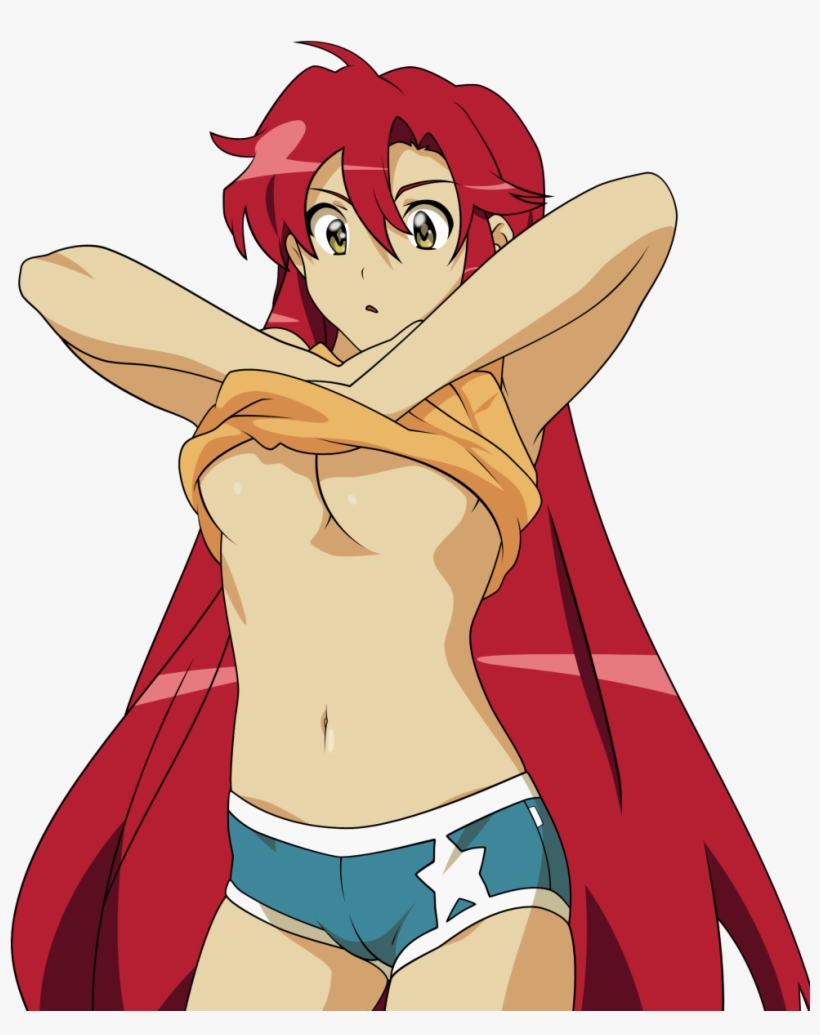 Tengen Toppa Gurren Lagann Layout Beautiful Background, - Gurren Lagann Yoko Sexy, transparent png #8638715