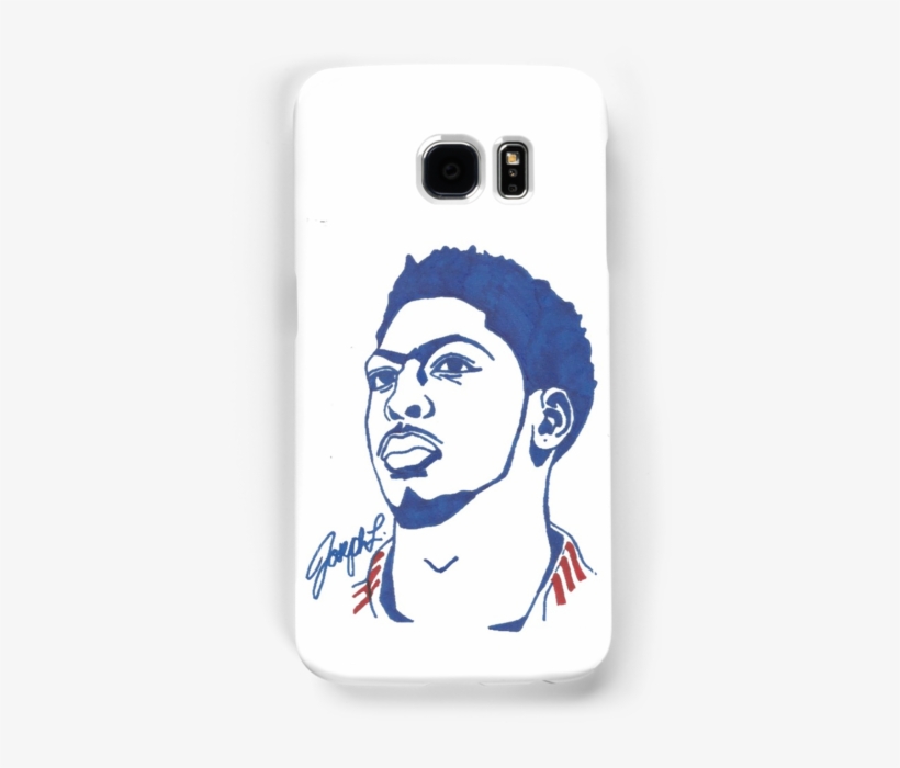 Anthony Davis Sharpie Sketch - Mobile Phone Case, transparent png #8638857