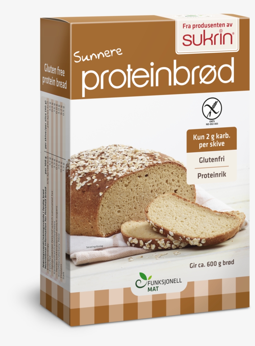 Sukrin Protein Bread, transparent png #8638896