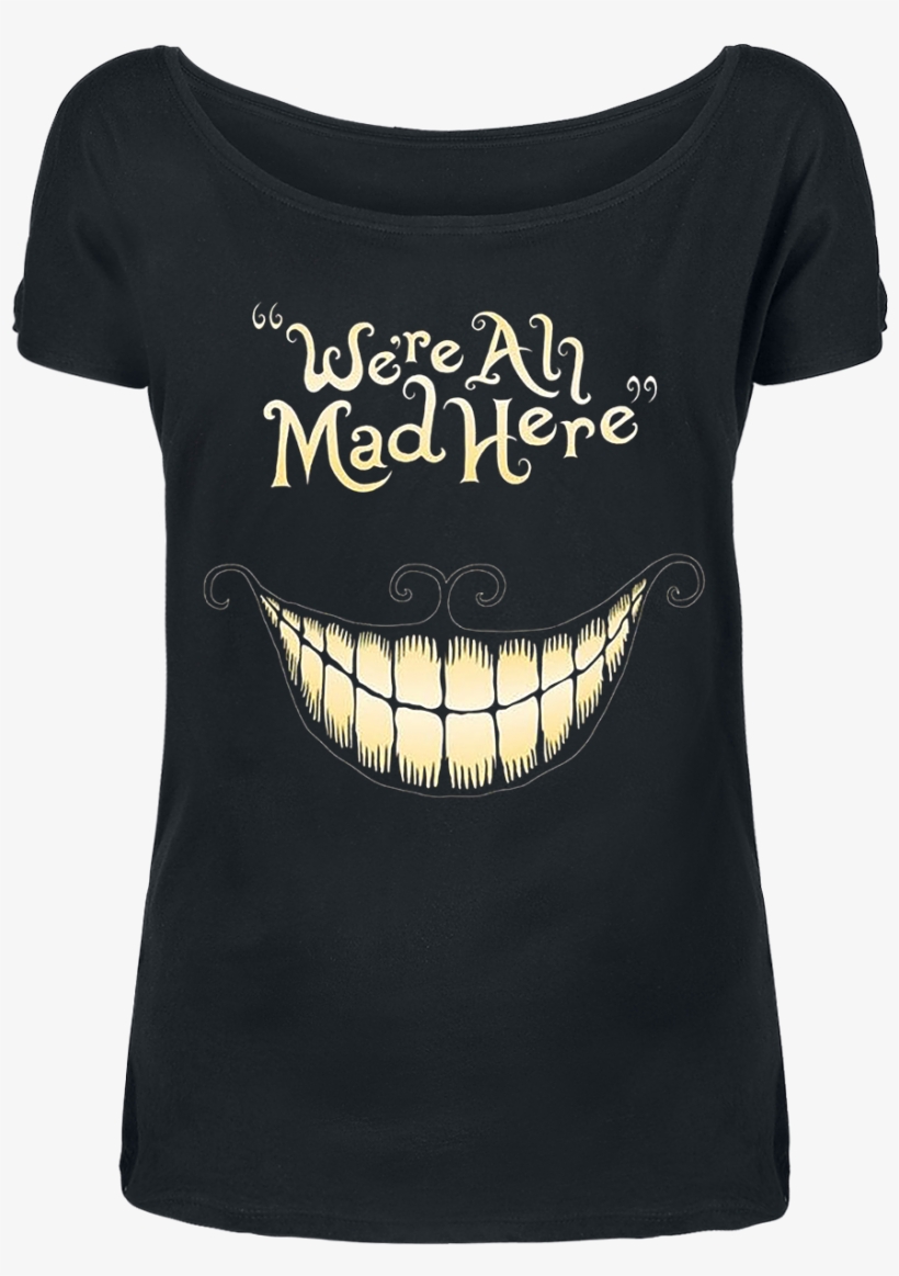 Null Cheshire Cat - Cheshire Cat We Re All Mad Here, transparent png #8638932