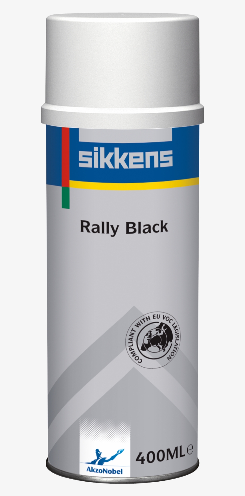 Sikkens Rally Black Spray Can 400ml - Sikkens, transparent png #8639017