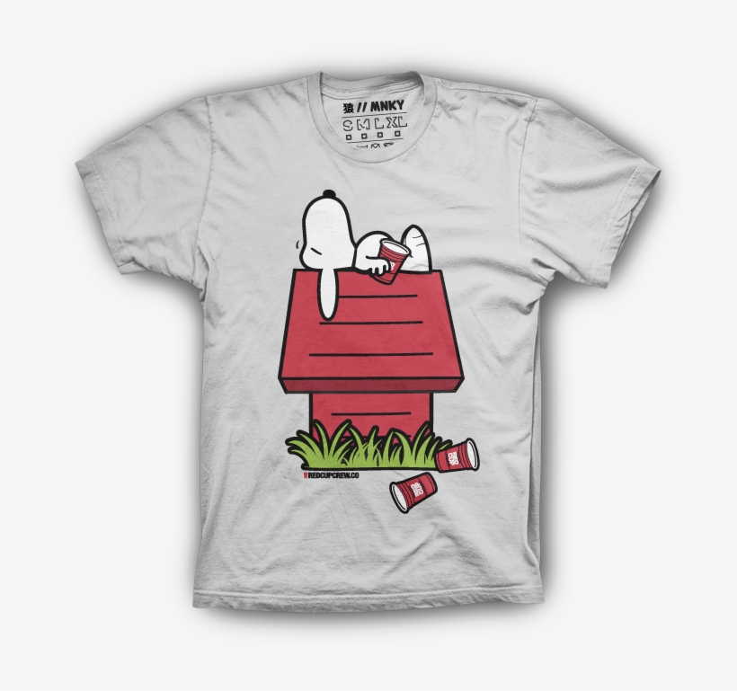 Image Of Red Cup Snoopy - Shopping Bag, transparent png #8639467