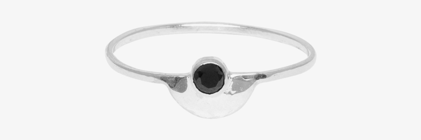 Half Circle Ring Silver - Ring, transparent png #8639706