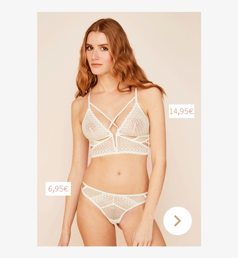 Sexy Bride - Lingerie Top, transparent png #8640364