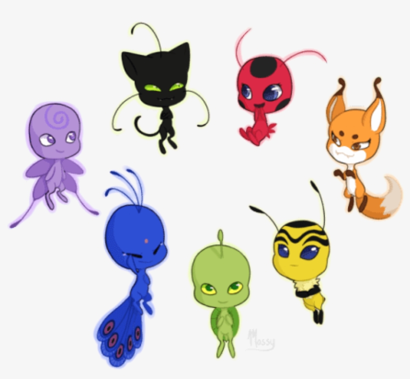 Free Png Download “almost Rainbow Colours Plagg Ruined - Miraculous Ladybug Kwami Plagg, transparent png #8641089