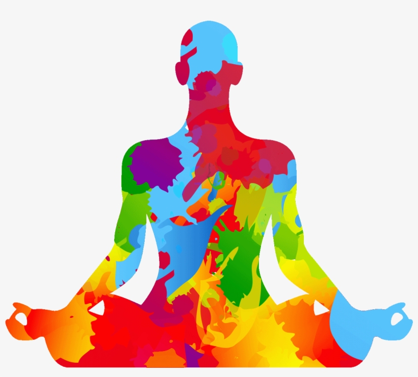 Sticker Yoga Pop Art Ambiance Sticker Col Sand A126 - Pop Art Yoga Png, transparent png #8641175