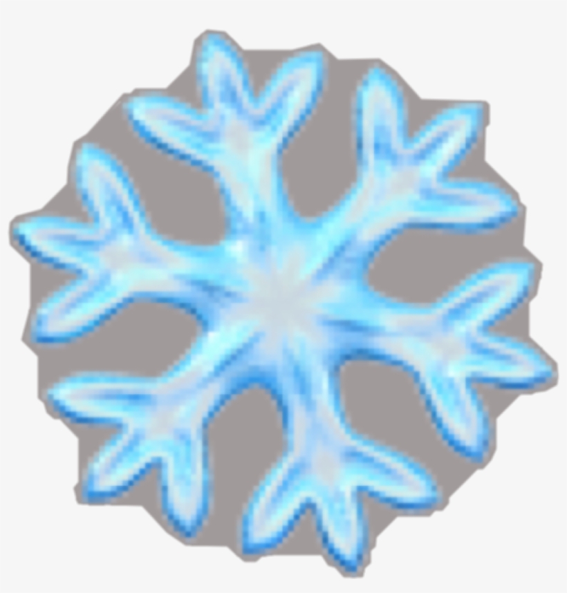 Snow Sticker - Stencil, transparent png #8641404