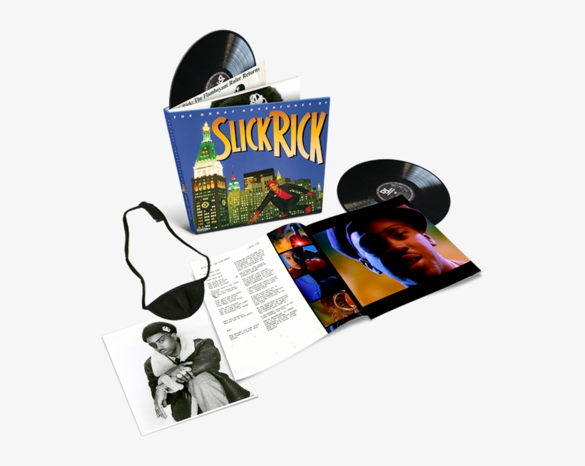 The Great Adventures Of Slick Rick - Great Adventures Of Slick Rick Vinyl, transparent png #8641545