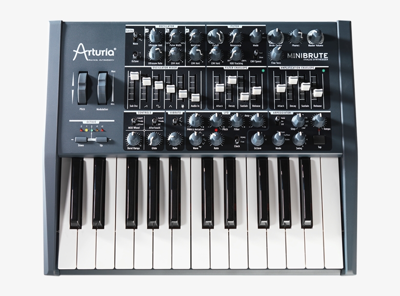Arturia Minibrute, transparent png #8641988
