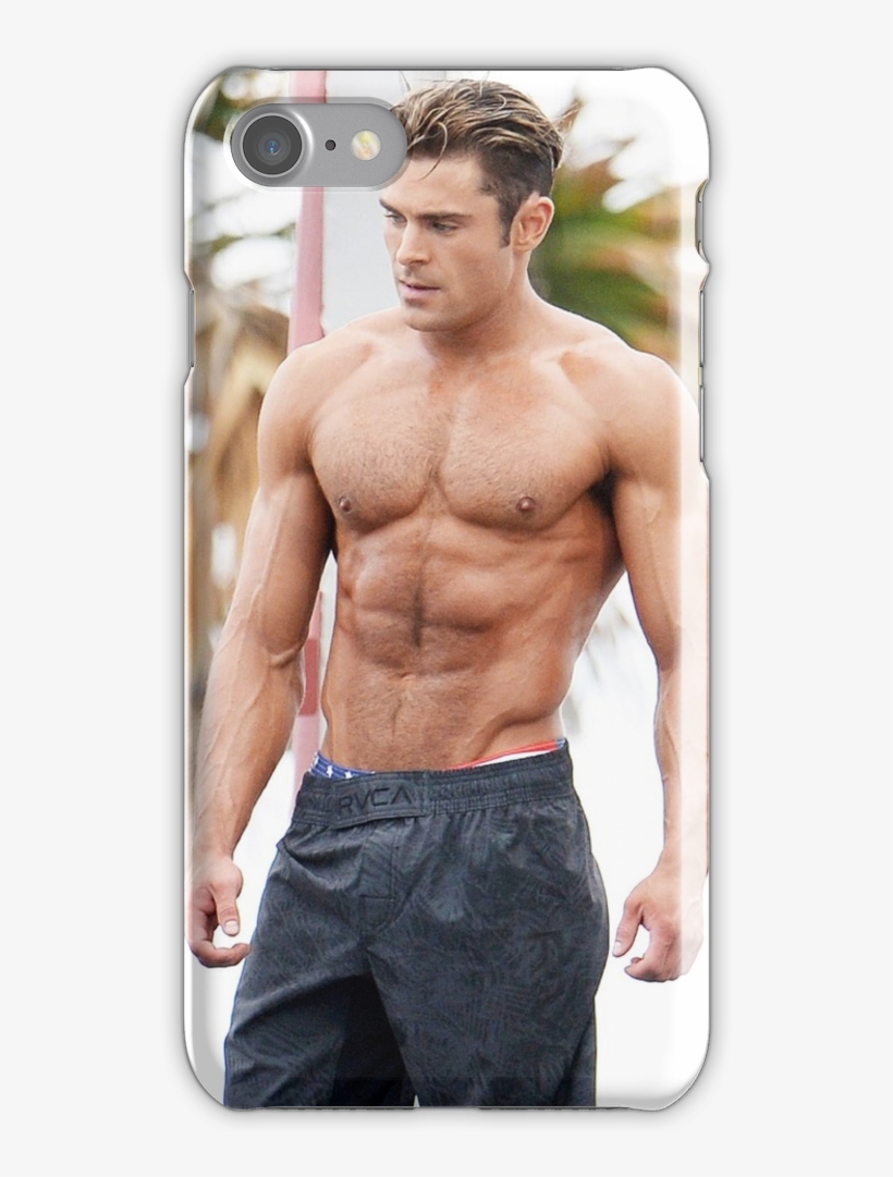 Zac Efron Iphone 7 Snap Case - Zac Efron Body Hd, transparent png #8641991