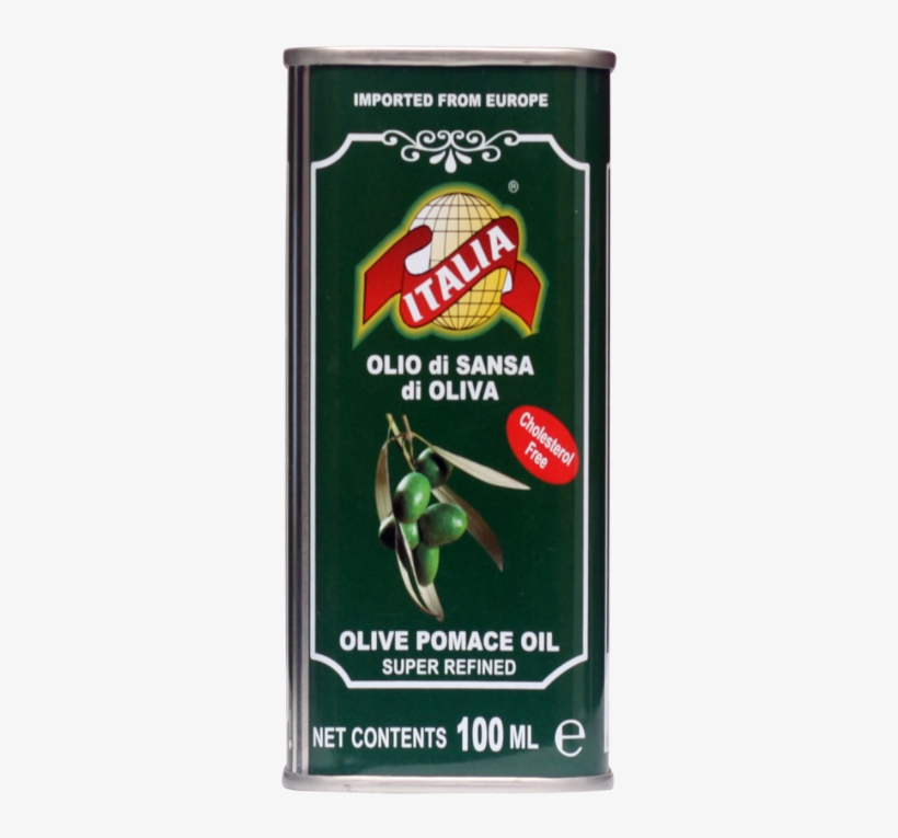 Italia Olive Oil Pomace 100ml Tin - Tiffany's Restaurant, transparent png #8642523