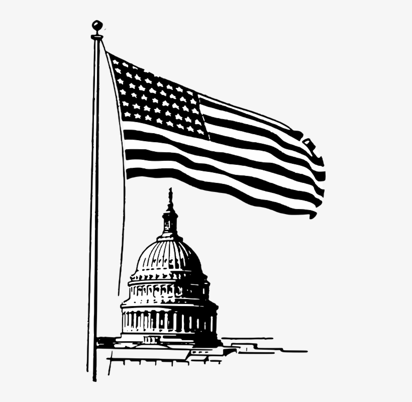 Washington Dc Png - Capitol Building Free Clip Art, transparent png #8643261