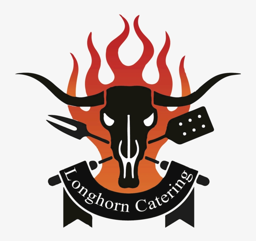 Cow Skull In Flames, transparent png #8644446