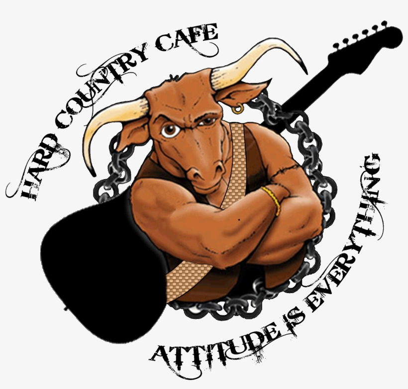 Hard Country Cafe Logo Lucky - Cartoon, transparent png #8644629