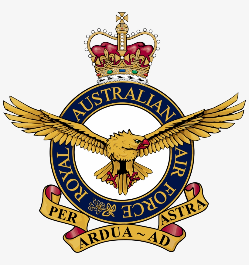 Air Force Clipart Badges - Royal Australia Air Force, transparent png #8644827