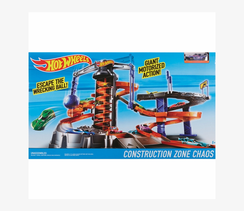 Hot Wheels Construction Zone Chaos, transparent png #8644901