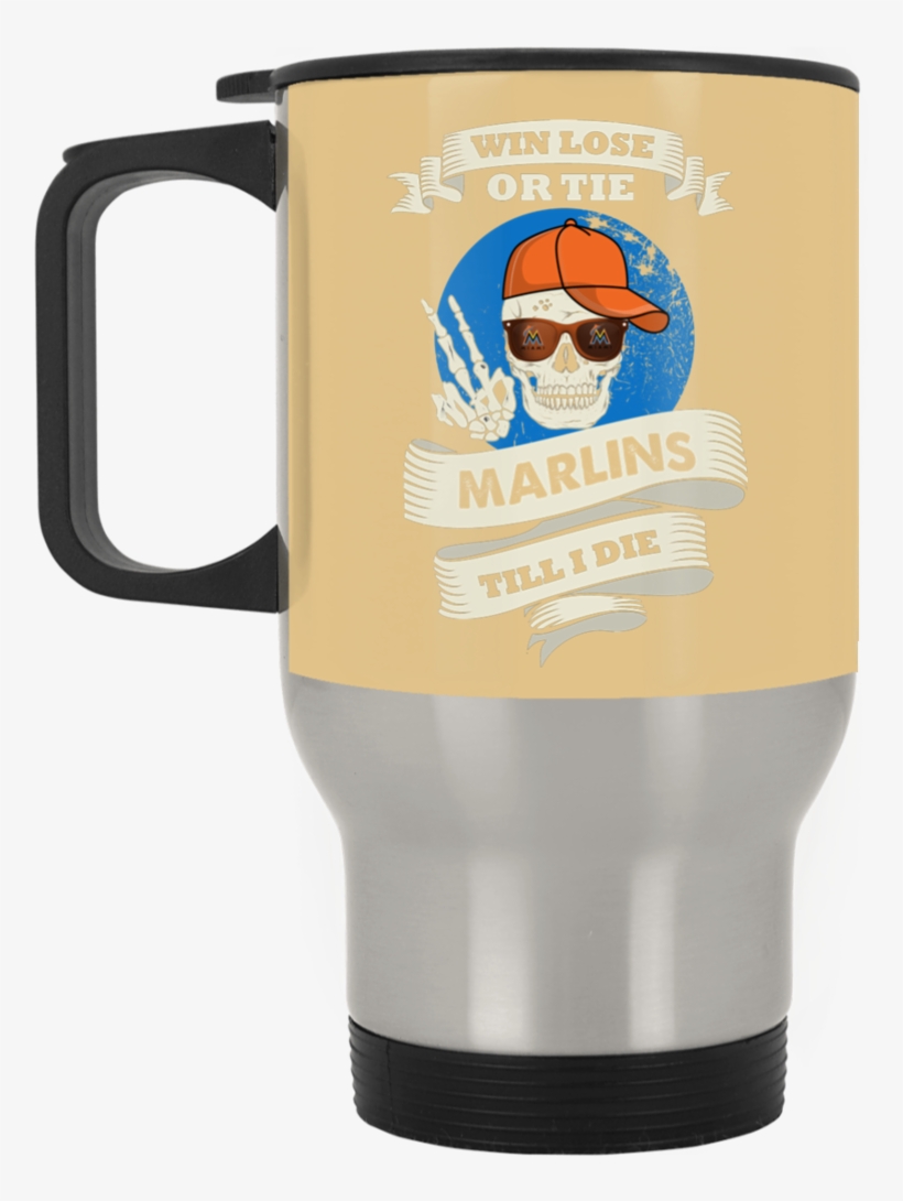 Skull Say Hi Miami Marlins Mugs - Mug, transparent png #8645279