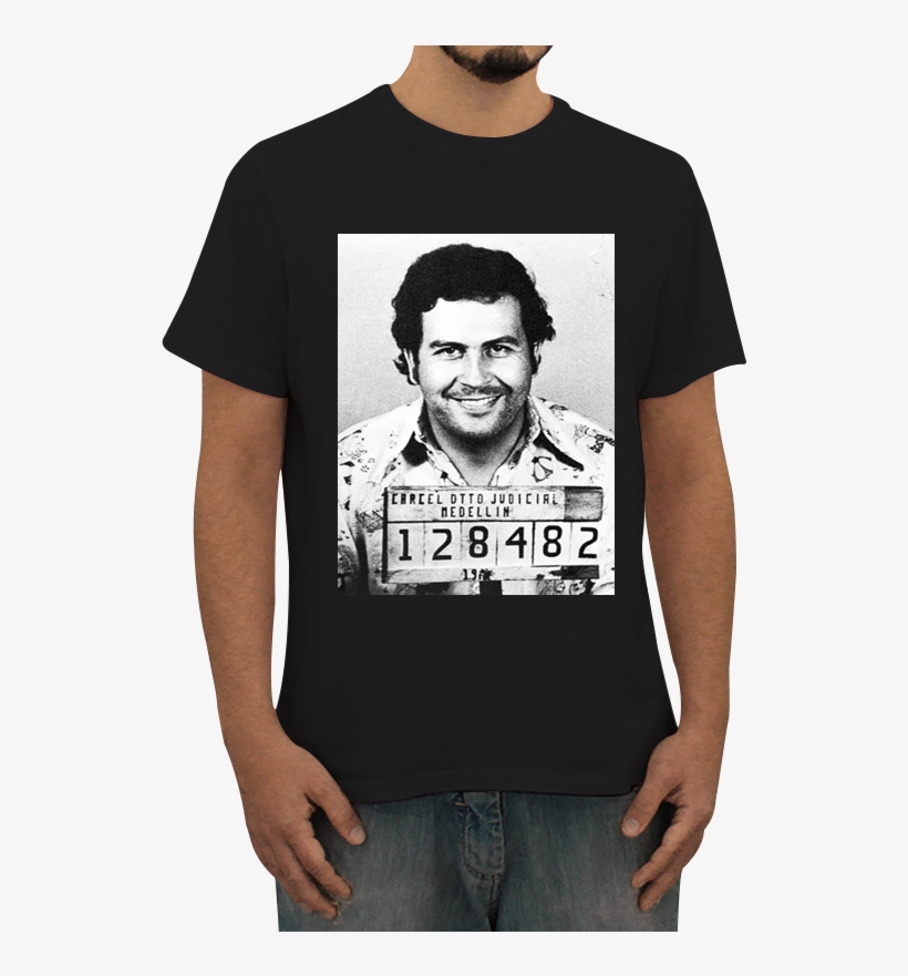 Camiseta Pablo Escobar De Gangs Onna - Urban Shirt Designs, transparent png #8645738