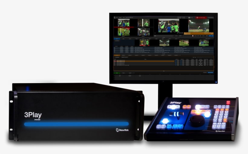 At A Cool $39,995, The Newtek 3play 4800 Has A Heavy - Sports Video Replay System, transparent png #8646148