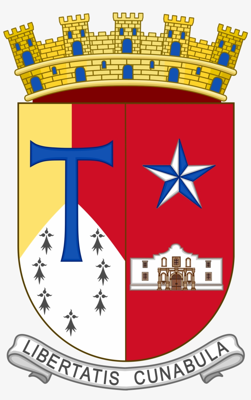 San Antonio Coat Of Arms, transparent png #8646344