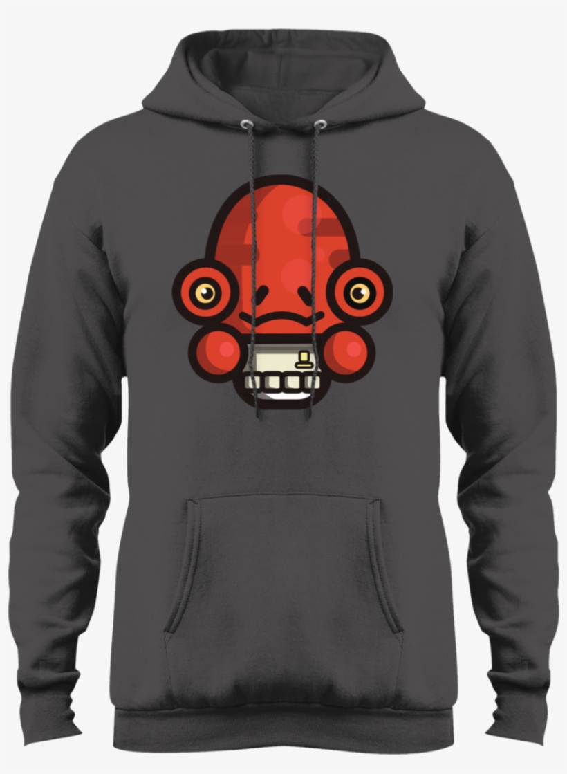 Load Image Into Gallery Viewer, Admiral Ackbar Hoodie - Sweatshirt, transparent png #8646580