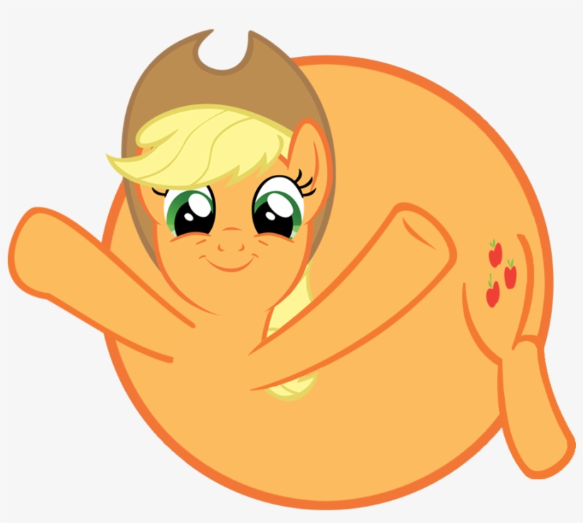 Fataliciousss, Balloon, Circle Tool, Hug, Inflation, - My Little Pony Applejack Balloon, transparent png #8646583