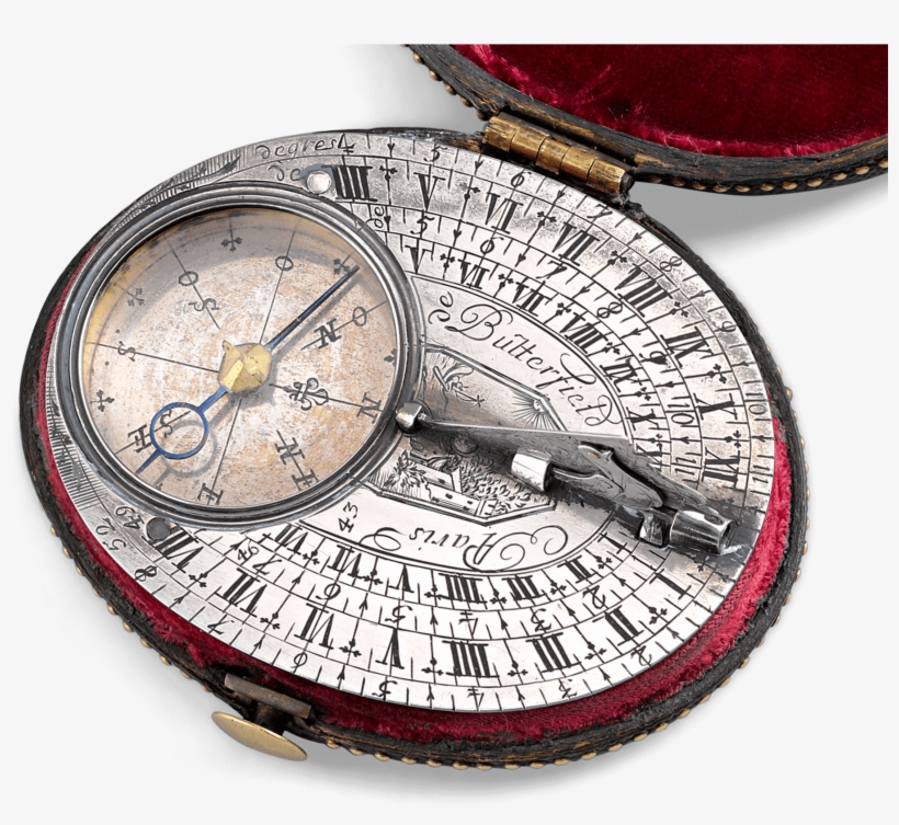 French Equatorial Sundial By Butterfield - Wall Clock, transparent png #8646690