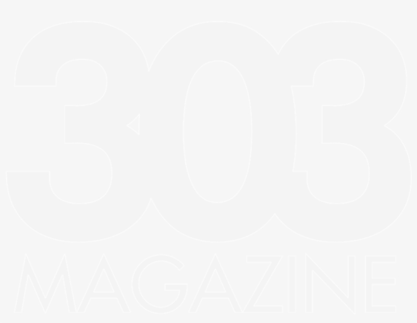 303 Magazine Logo White - Circle, transparent png #8646906