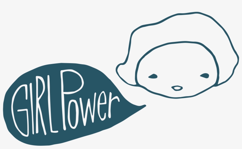 Girl Power Throw Pillow Green, transparent png #8646965