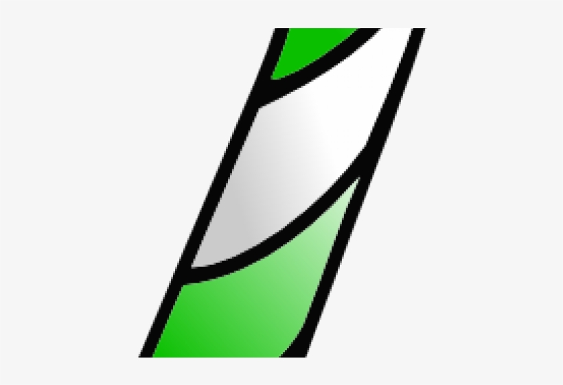 Candy Cane Clipart Small - Clipart Green Candy Cane, transparent png #8647044