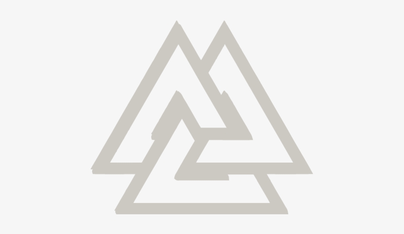 Valknut Symbolism Is One Of The Most Highly Discussed - Till Valhalla Brother, transparent png #8648593