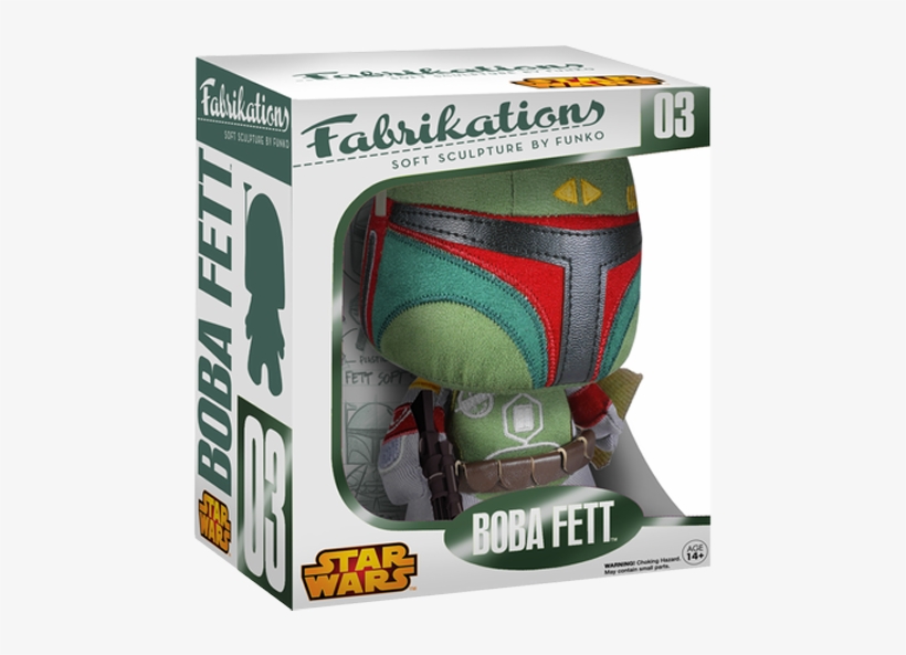 Star Wars Boba Fett Fabrikations Plush - Funko Fabrikations Star Wars, transparent png #8648781
