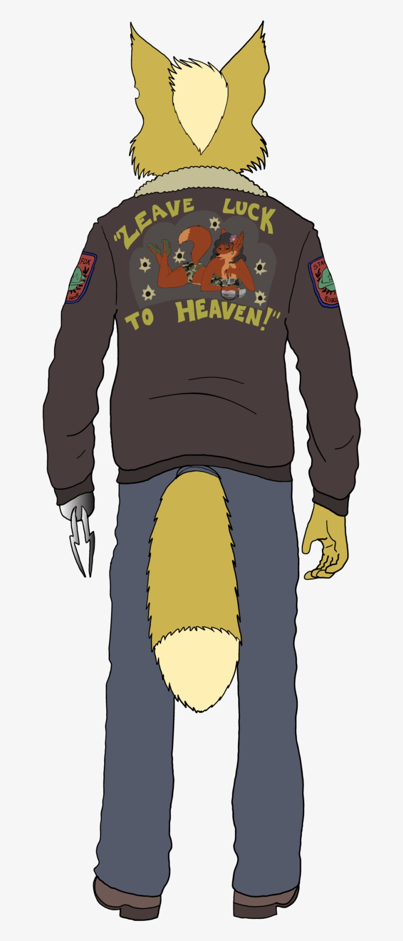 James Mccloud Reference Art, “a Fox In Space” - Cartoon, transparent png #8648897