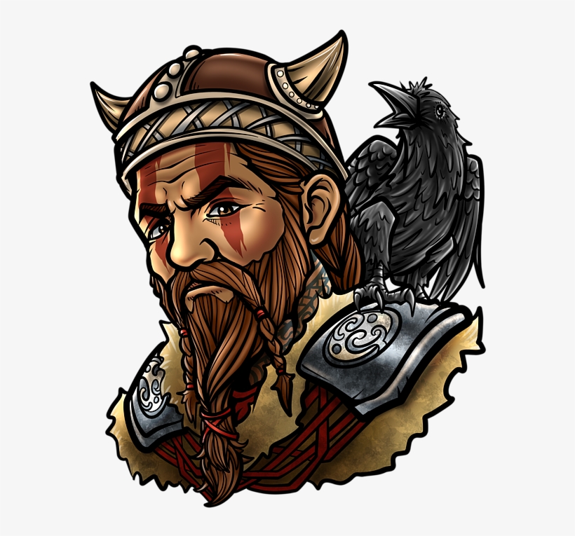 Bleed Area May Not Be Visible - Viking Loki Art, transparent png #8649265