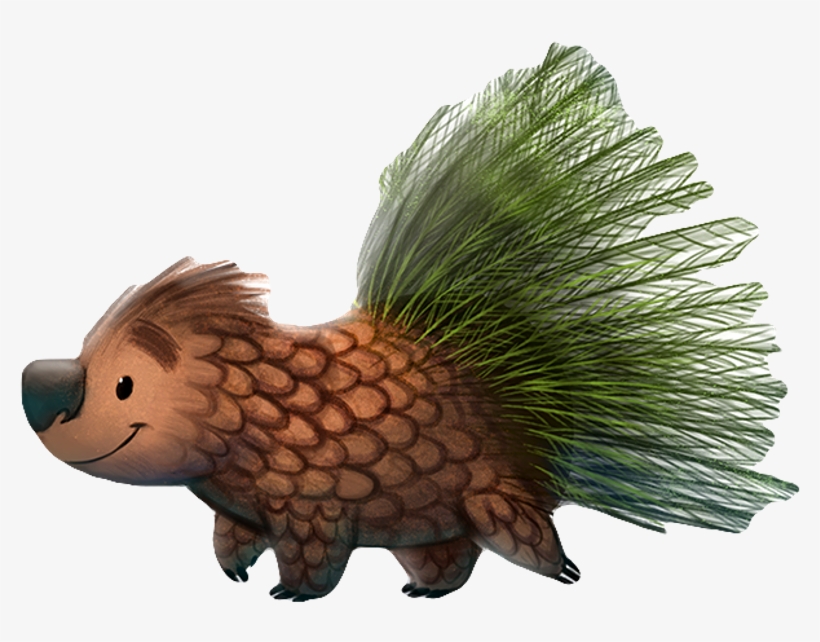Schedgehog Sticker - New World Porcupine, transparent png #8649528