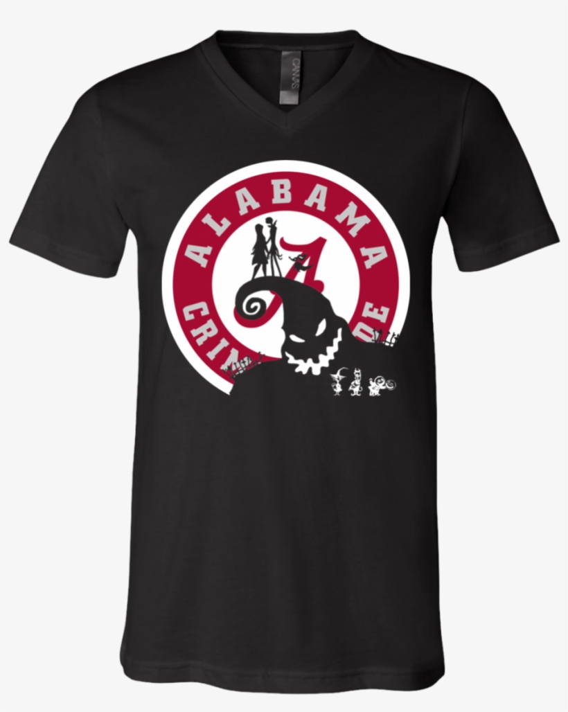 Jack Skellington And Sally Alabama Halloween Shirt - Scott Frost Nebraska Shirt, transparent png #8649898