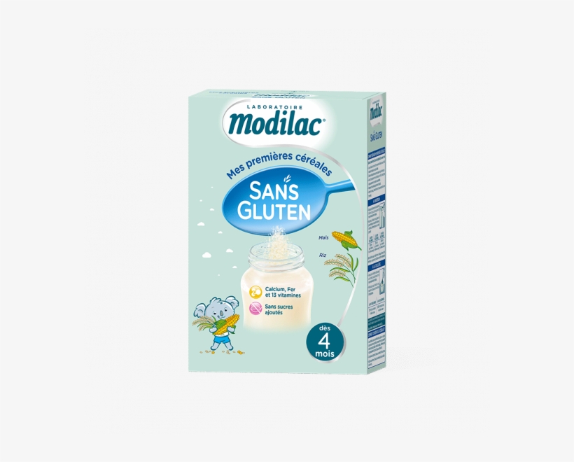 Modilac Céréales Bébé Sans Gluten - Cereales Modilac Nuit Calme, transparent png #8650162