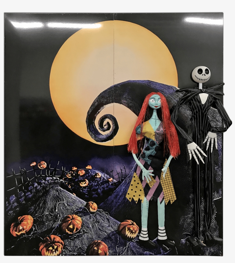 Nightmare Before Christmas Cowboy - Nightmare Before Christmas Posters Jack And Sally, transparent png #8650293