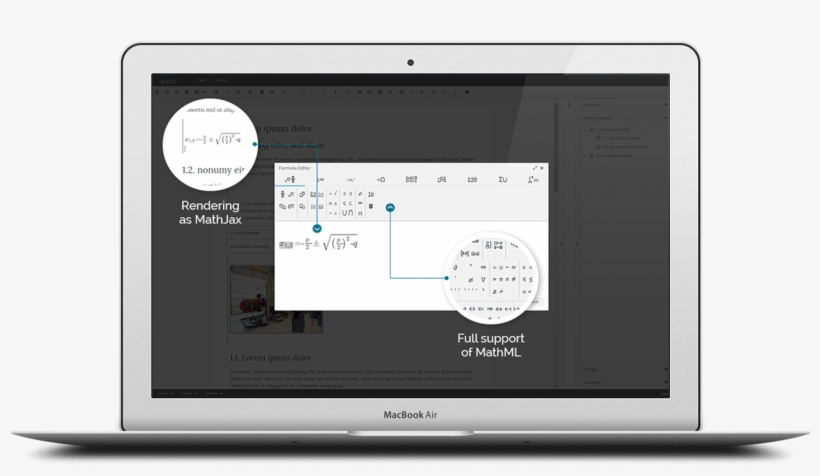 Macbook Air Png Mathml Screen - Flat Panel Display, transparent png #8650828