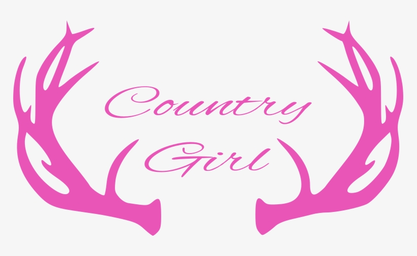 Single Clipart Deer Antler - Love You Deerly Sign, transparent png #8651431