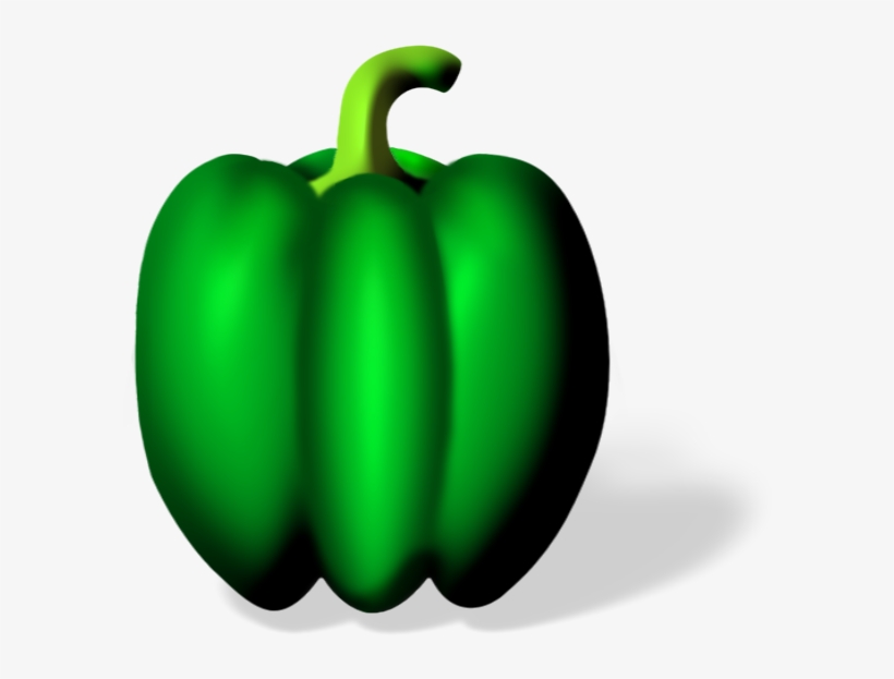 Ootf 27b - Green Bell Pepper, transparent png #8651432